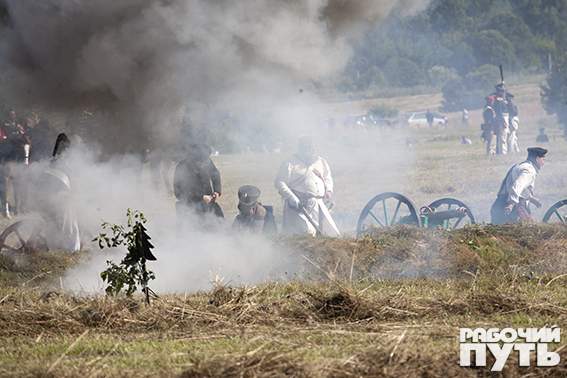 Клуб Пушкари, артиллерия: Реконструкция битвы при Лубино