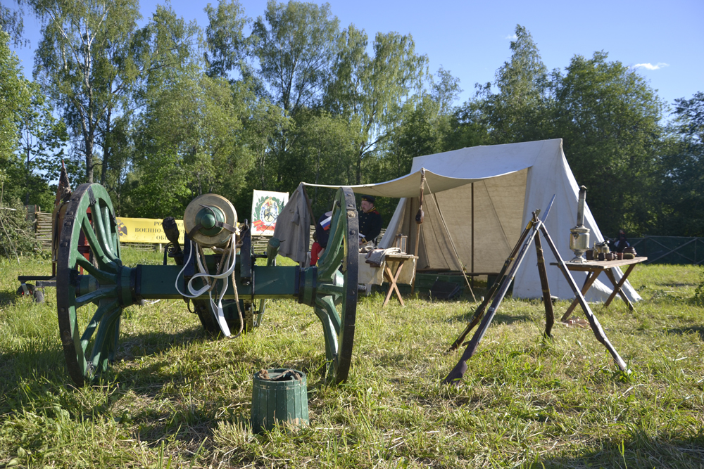 Военно-патриотический лагерь Бородино 2015